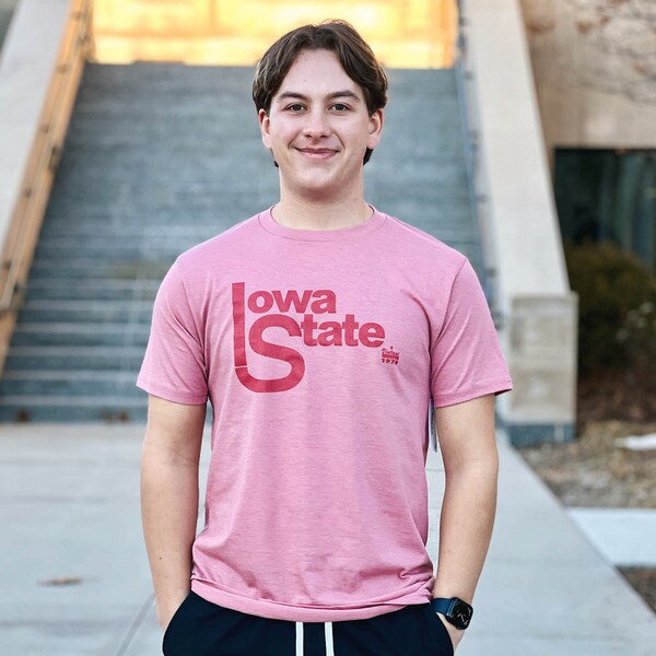 CI Sport Vintage Iowa State Pink T-Shirt